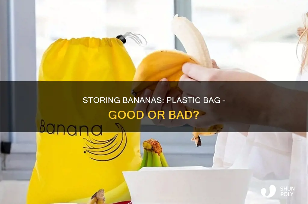 can bananas be stored in a plastic bag