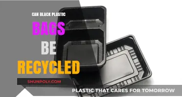 Black Plastic Bags: Can They Be Recycled?