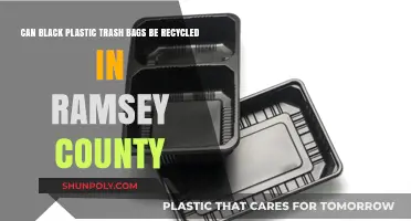 Black Plastic Trash Bags: Ramsey County's Recycling Rules