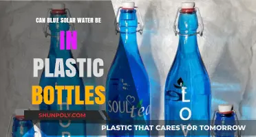 Can Blue Solar Water Safely Be Stored in Plastic Bottles?