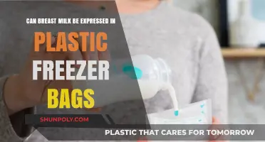 Breast Milk Storage: Plastic Freezer Bags?