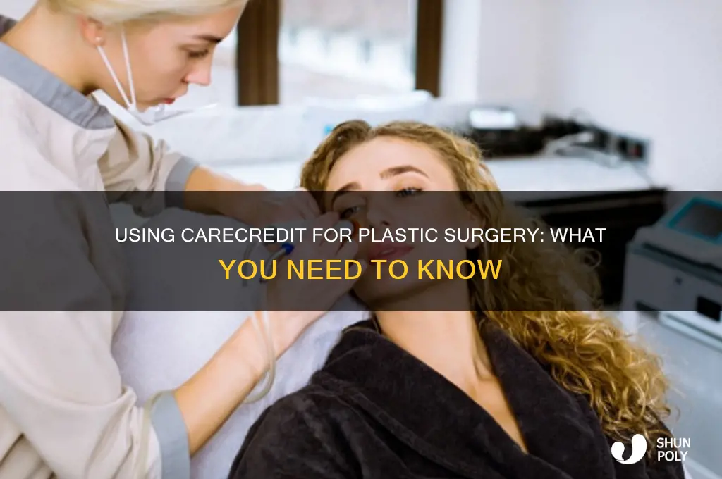 can carecredit be used for plastic surgery