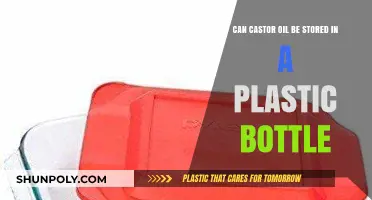 Storing Castor Oil: Is Plastic Bottle Storage Safe or Risky?