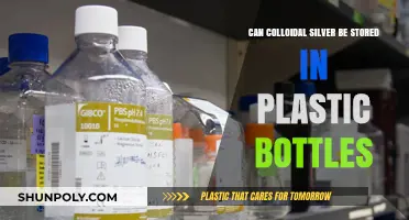 Storing Colloidal Silver: Plastic Bottles Safe or Risky Choice?