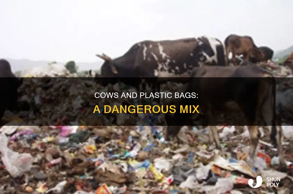 can cows eat plastic bags