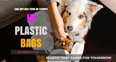 Storing Dry Dog Food: Plastic Bags, Good or Bad?