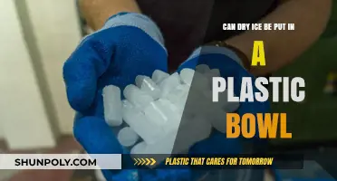 Exploring the Safety of Using Dry Ice in Plastic Bowls