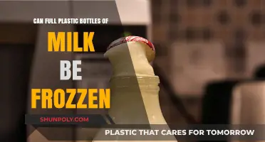 Can Full Plastic Bottles of Milk Be Frozen? A Complete Guide