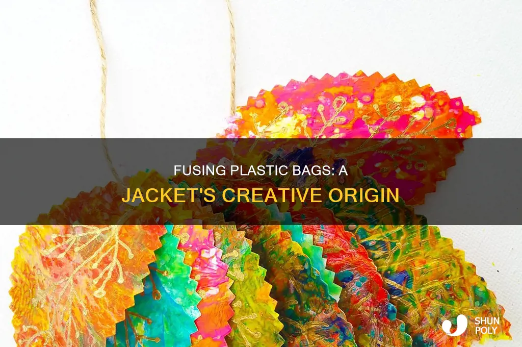 can fusing plastic bags jacket