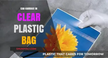 Clear Plastic Bags: The Future of Garbage Disposal?