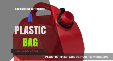 How Gasoline Interacts with Plastic Bags