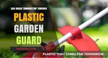 Can Your Grass Trimmer Handle Plastic Garden Guards? Find Out Here!