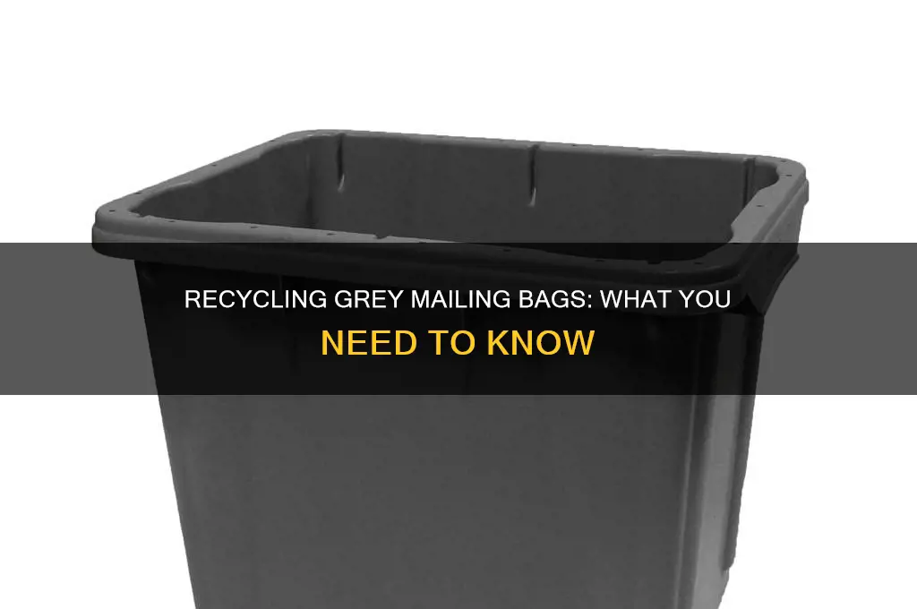 can grey mailing plastic bag recycle