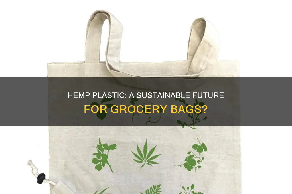 can hemp plastic be used for grocery bags