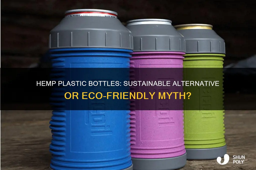 can hemp plastic bottles be used