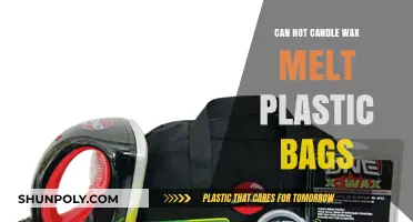 Hot Candle Wax: Plastic Bags' Worst Nightmare