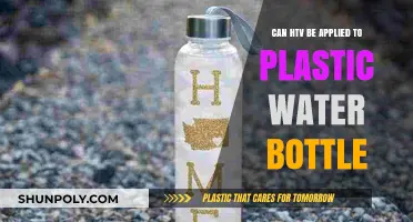 Applying HTV to Plastic Water Bottles: Tips and Techniques