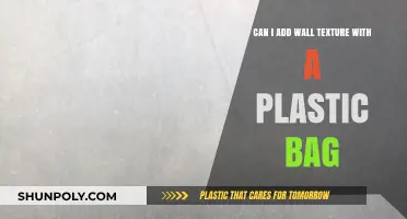 Creating Wall Texture: Plastic Bag Hack