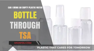 Can You Bring an Empty Plastic Water Bottle Through TSA?