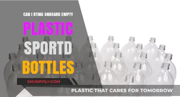 Traveling Light: Can You Bring Empty Plastic Sports Bottles Onboard?