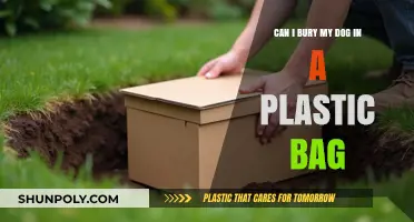 Should You Bury Your Dog in a Plastic Bag?