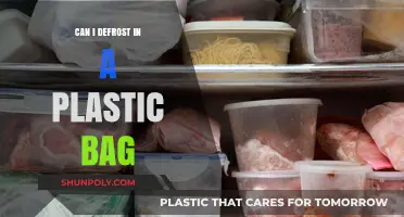 Thawing Safely: Plastic Bags for Defrosting