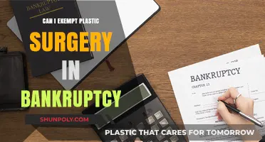 Exempting Plastic Surgery Costs in Bankruptcy: What You Need to Know