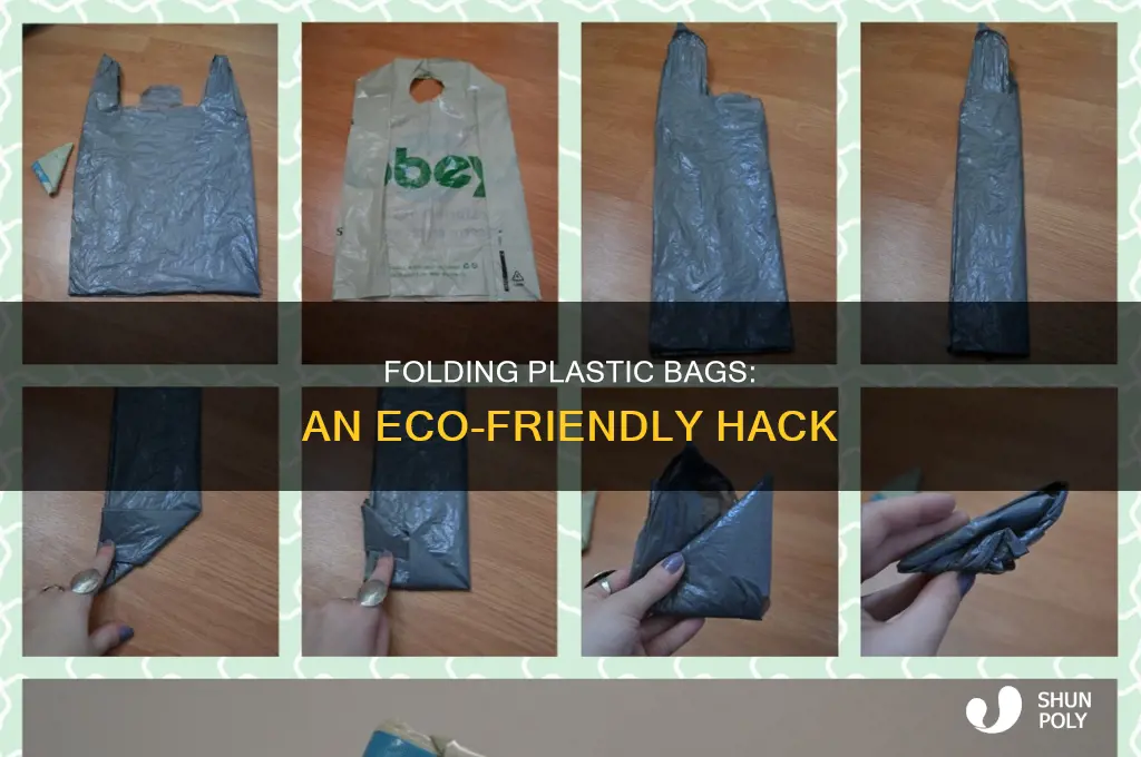 can i fold an plastic bag
