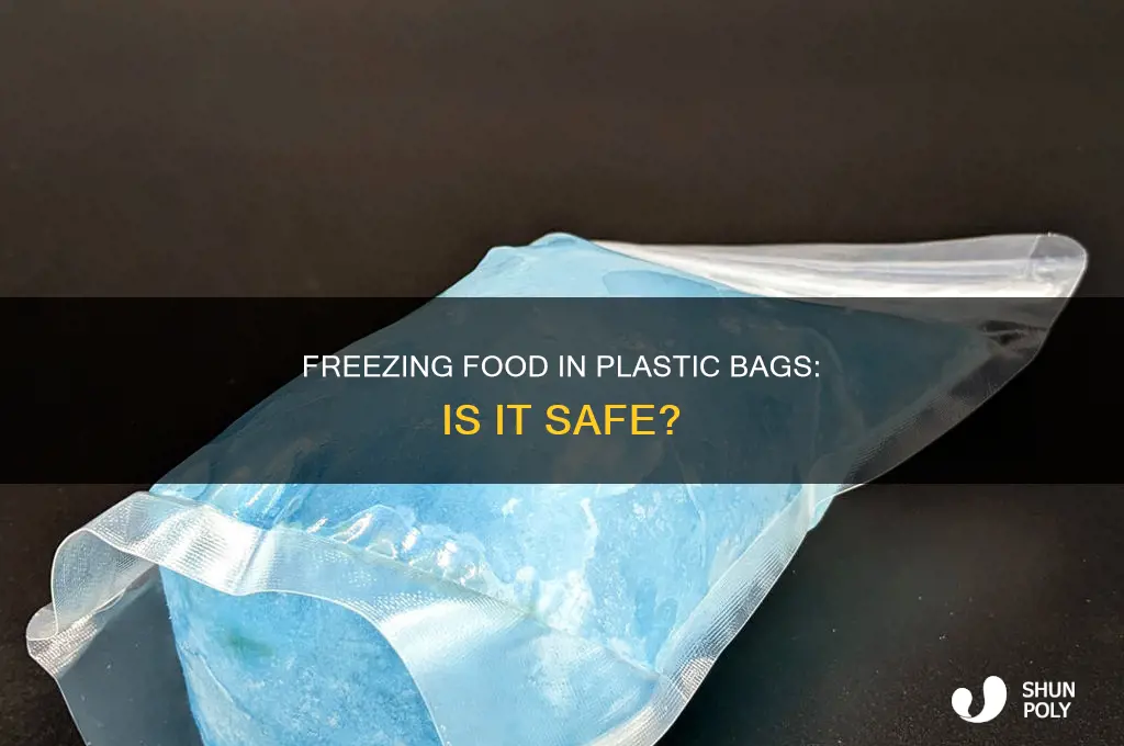 can i freeze plastic bag
