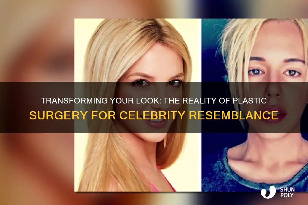 can i get plastic surgery to look like someone else