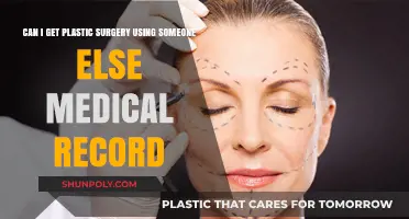 Using Someone Else's Medical Records for Plastic Surgery: Legal and Ethical Risks