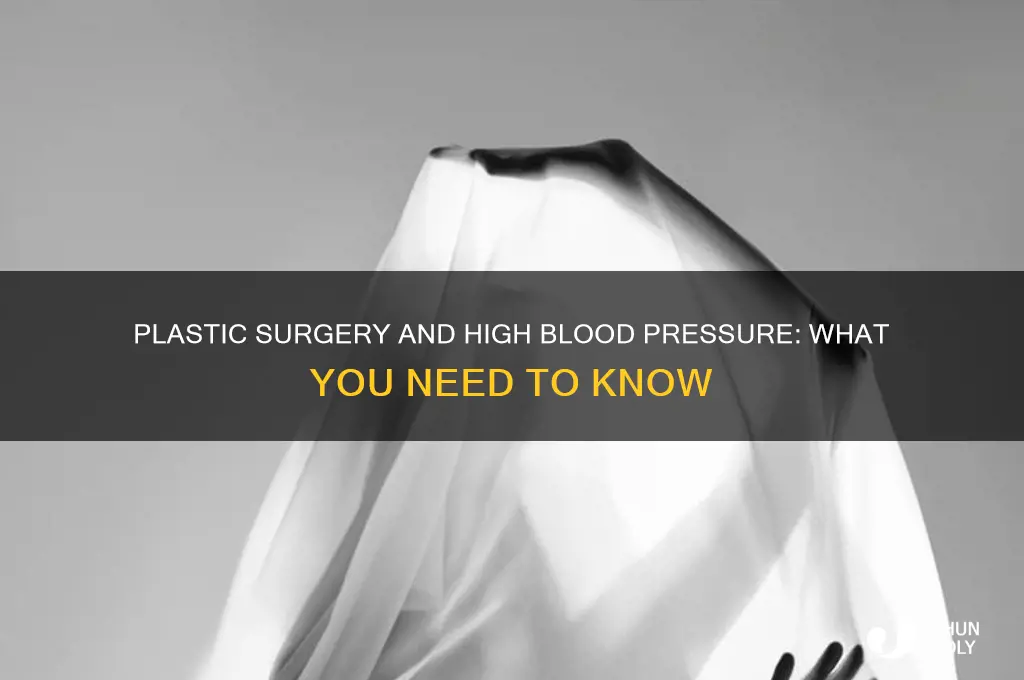 can i get plastic surgery with high blood pressure