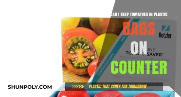 Storing Tomatoes: Plastic Bags on the Counter?