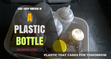 Storing Vinegar in Plastic Bottles: Safe or Risky Practice?