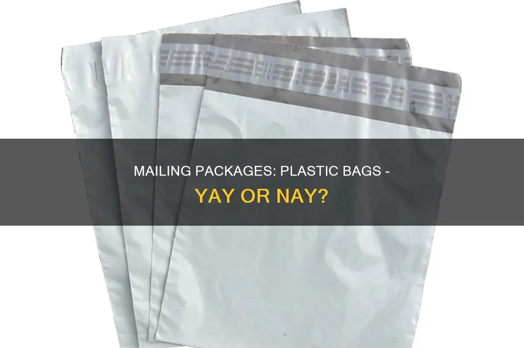 can i mail a package in a plastic bag