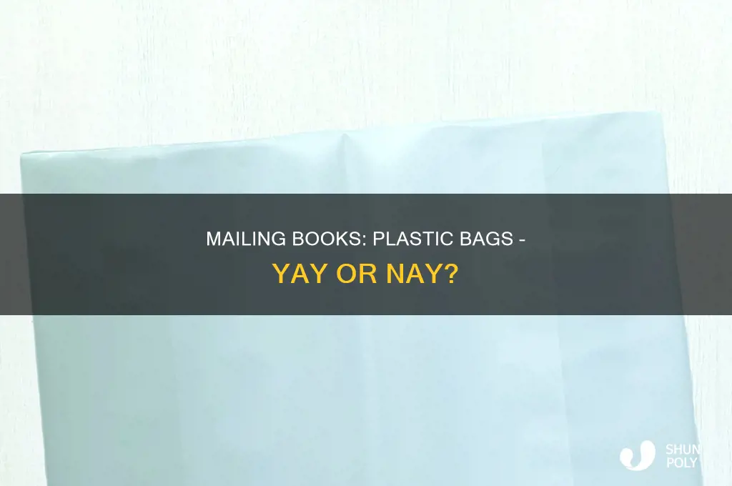 can i mail books in a plastic bag