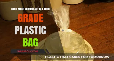 Make Sauerkraut: Plastic Bag vs Crock