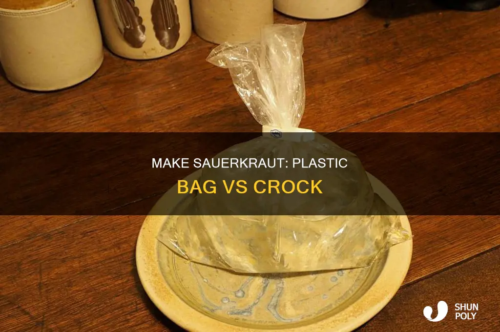 can i make sauerkraut in a food grade plastic bag