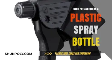 Acetone in Plastic Spray Bottles: Safe or Risky Choice?
