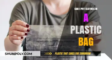 Storing Clothes: Plastic Bags, Good or Bad?