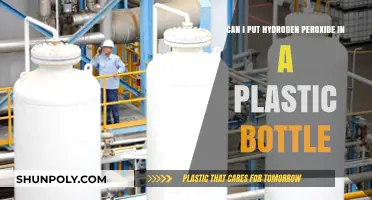 Is It Safe to Store Hydrogen Peroxide in Plastic Bottles?