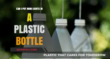 Creative DIY: Safely Adding Mini Lights to Plastic Bottles