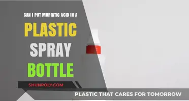 Using Muriatic Acid in Plastic Spray Bottles: Safe or Risky?