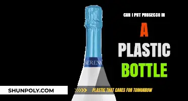 Prosecco in Plastic Bottles: Safe Storage Tips and Best Practices