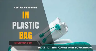 Keep Winter Boots Dry: Use Plastic Bags?