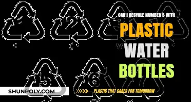 Recycling Number 5 Plastics: Can You Mix Them with Water Bottles?
