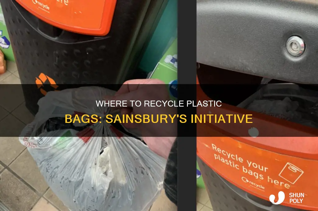can i recycle plastic bags at sainsburys