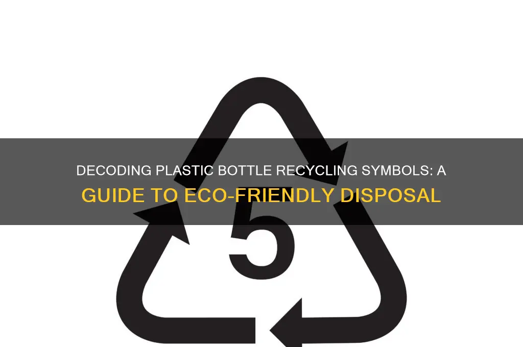can i recycle plastic bottles with a symbol