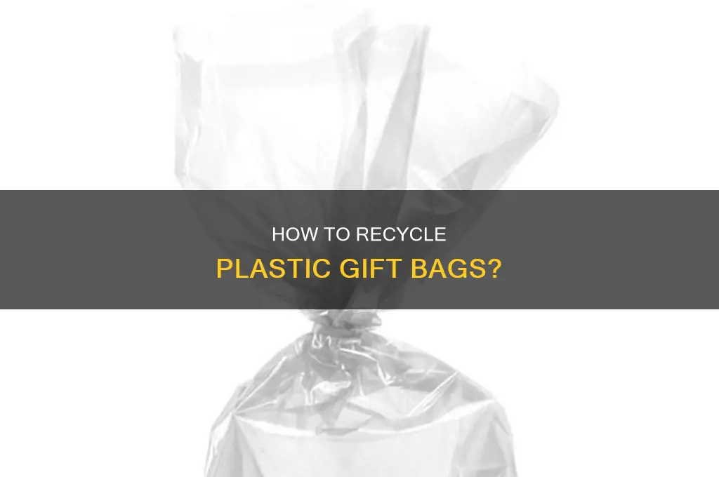 can i recycle plastic gift bags