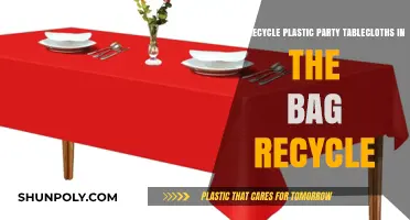 Recycling Plastic Party Tablecloths: What You Need to Know